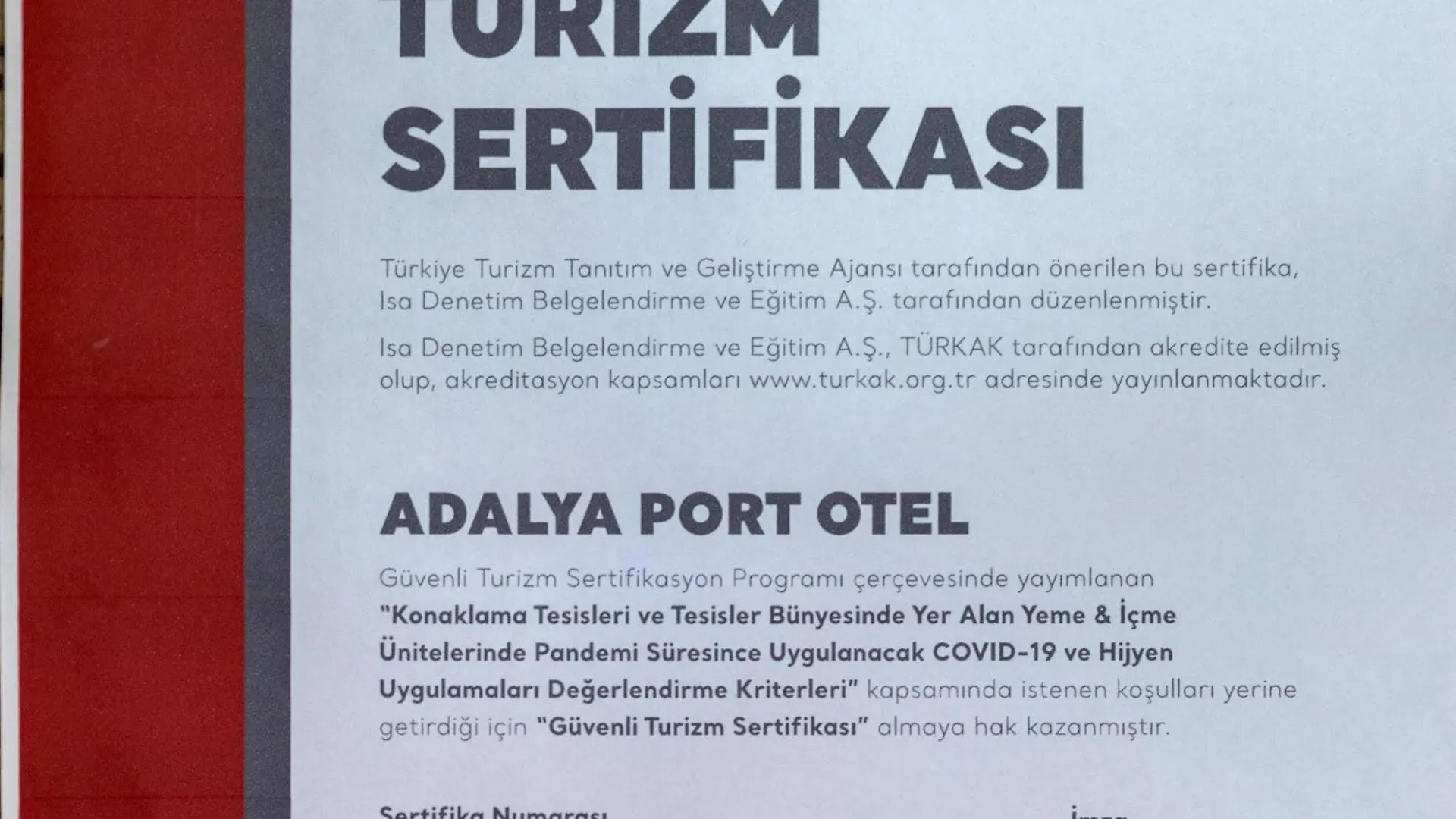 Adalya Port Hotel Antália 4*,